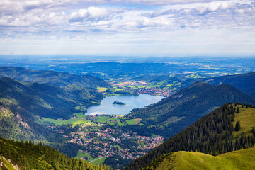 Fototapeta premium Majestic Lakes - Schliersee