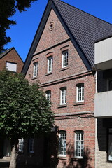 Fototapeta na wymiar Historisches Bauwerk in der Altstadt der Stadt Werne in Nordrhein-Westfalen