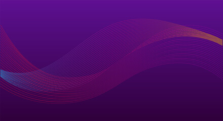 Elegant Lineart Gradient Background Template Wallpaper
