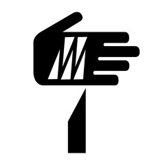 Sharp Point Black Icon ,Vector Illustration, Isolate On White Background Label. EPS10