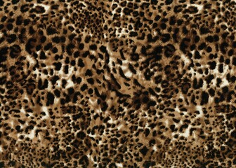 Luxury leopard background. Animal print. Cheetah fur. Jaguar spots. Snow Leopard skin. - 646267243