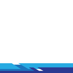 Obraz premium Line Footer Business