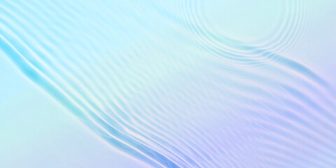The texture of the water is tinted in blue and lilac colors. Bright summer sea pattern.