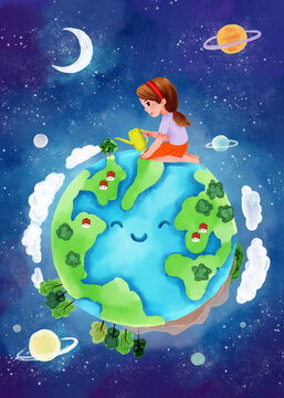 Illustration Environmental Protection