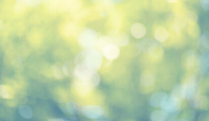 Blurred bokeh abstract background