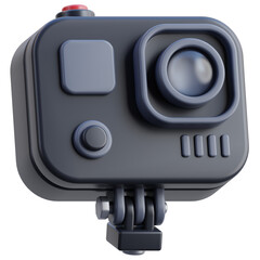 go pro 3d icon design