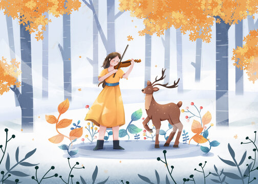 Illustrator Caring for Animals