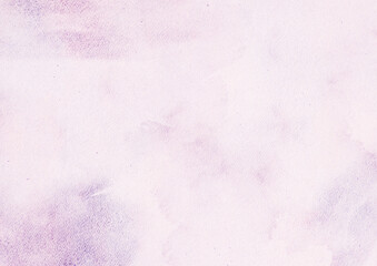 violet or purple colorful hand painted on watercolor paper background texture, pastel watercolor design for template