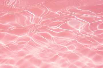pink water on a sunny day with shadows cute abstract background