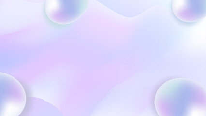 Purple Gradient Hologram Style Background