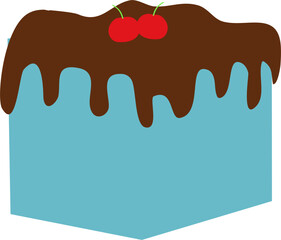 Slice Of Sweet Cake