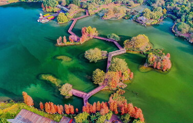 Guangdong guangzhou haizhu lake scenery