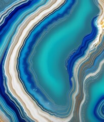 Background of abstract ocean with natural texture, marble swirls and agate ripples