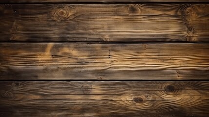 Overhead view of old dark brown wooden table, Wood texture background. Top view of vintage wooden table with cracks

