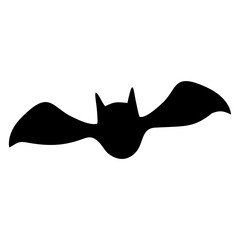 halloween bat silhouette