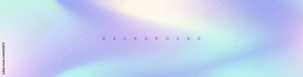 Poster Abstract pastel gradient header background. Innovation header background design for cover. Landing page concept for your graphic design