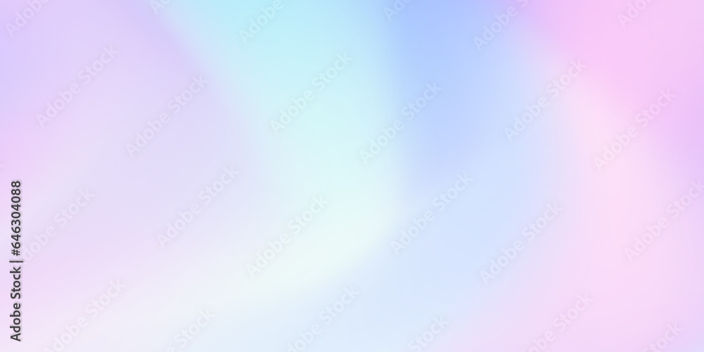 Aufkleber Abstract pastel gradient header background. Innovation header background design for cover. Landing page concept for your graphic design