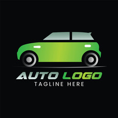 Car Illustration logo icon vector free download 