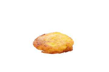 PNG, potato pancake, isolated on white background