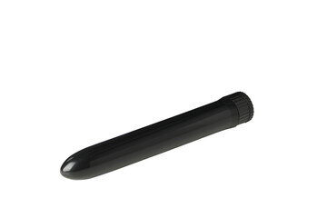PNG, black vibrator isolated on white background.