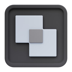 exclude pathfinder 3d icon design