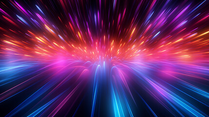 Fototapeta premium abstract background with rays