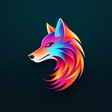 Free Captivating Fox Logo for Brand Identity Generative AI
