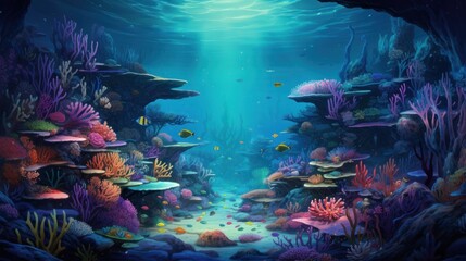 Fototapeta na wymiar Underwater Odyssey