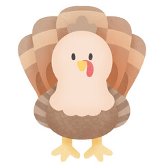 Turkey on transparent background