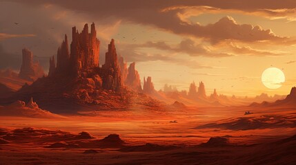 Enigmatic Desert