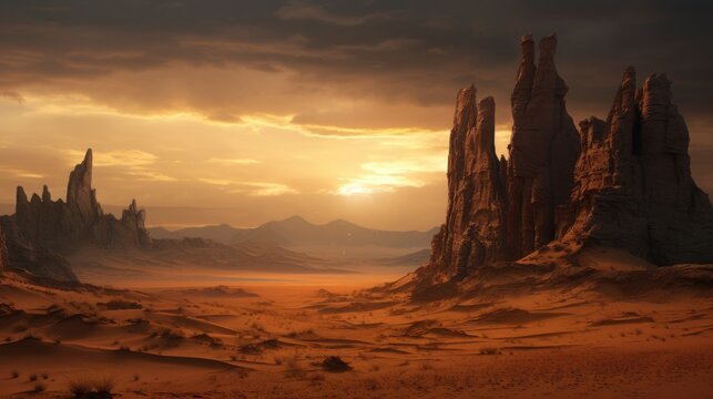 Enigmatic Desert
