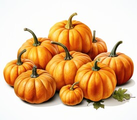 Fototapeta premium pumpkin on the ground
