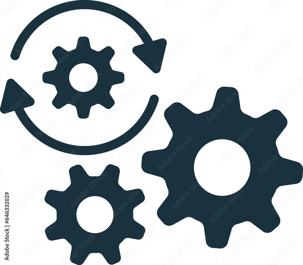 Poster automatic icon. monochrome simple sign from engineering collection. automatic icon for logo, templat