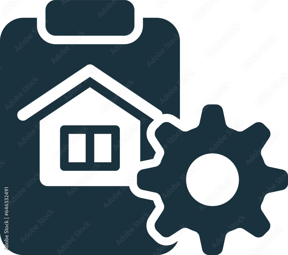 Poster blueprint icon. monochrome simple sign from engineering collection. blueprint icon for logo, templat
