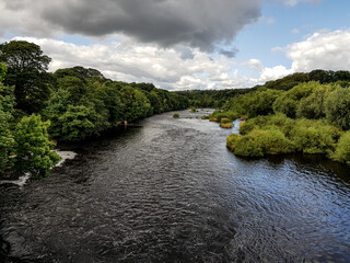 Fototapeta na wymiar River Tyne in Northern England