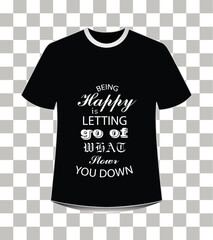 Text T-shirt Designs.