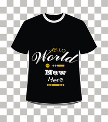 Text T-shirt Designs.