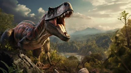 Badkamer foto achterwand Dinosaurus dinosaur