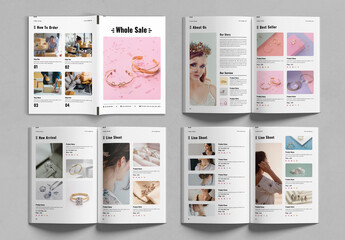 Whole Sale Product Catalog Design Template