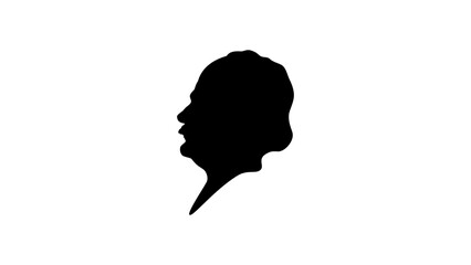 Bohdan Khmelnytsky silhouette