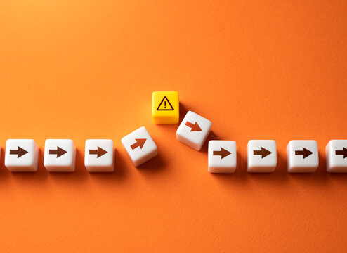 Problem. System warning. An unknown issue was identified during a check. Mistake correction. Something wrong. Workplace safety. Potential risks. Anomalies to watch out for
