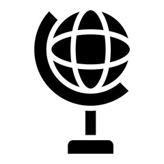 globe glyph 