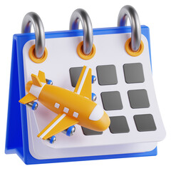 calendar 3d icon design