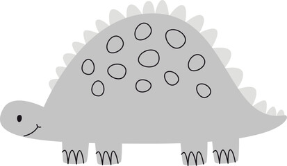 Cute Childish Dinosaur