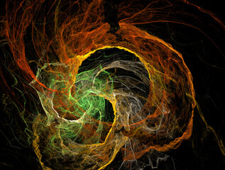 Imaginatory fractal abstract background Image