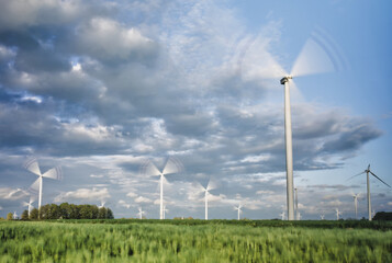 Wind Turbine  - obrazy, fototapety, plakaty
