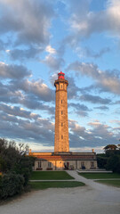 The Whales Lighthouse (el Phare des Baleines), at the western tip of the &Icirc;le de R&eacute;, France