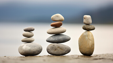 Stones in perfect balance