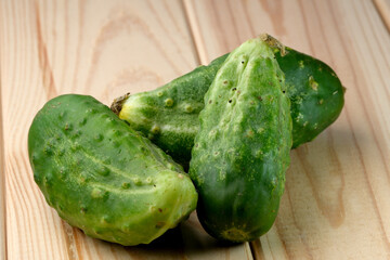 Custom homemade unwashed cucumbers