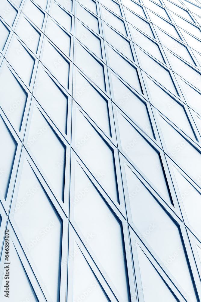 Poster exterior of modern architecture. building abstract background